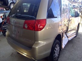 2008 TOYOTA SIENNA, GOLD, LE, 3.5L, AT, FWD,  Z25011